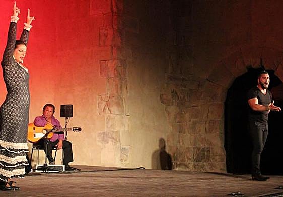 Pastora Galván, en una actuación anterior en Cazorla.