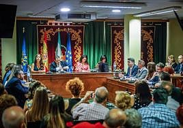 Toma de posesión de Julio Pérez como alcalde de Maracena.