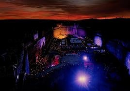 Actuación en el Castillo de Baños de la Encina.