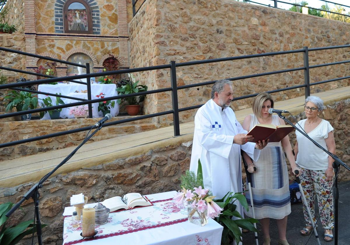 Lanjarón celebra la festividad de la Virgen de las Nieves en Ciudad Jardín