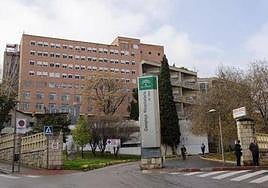 Hospital Médio-Quirúrgico, en el centro de Jaén.