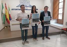 Presentación del Festival de Ajedrez en el que participaron el Javier Perales, Susana Ferre, y Ramón Padullés.