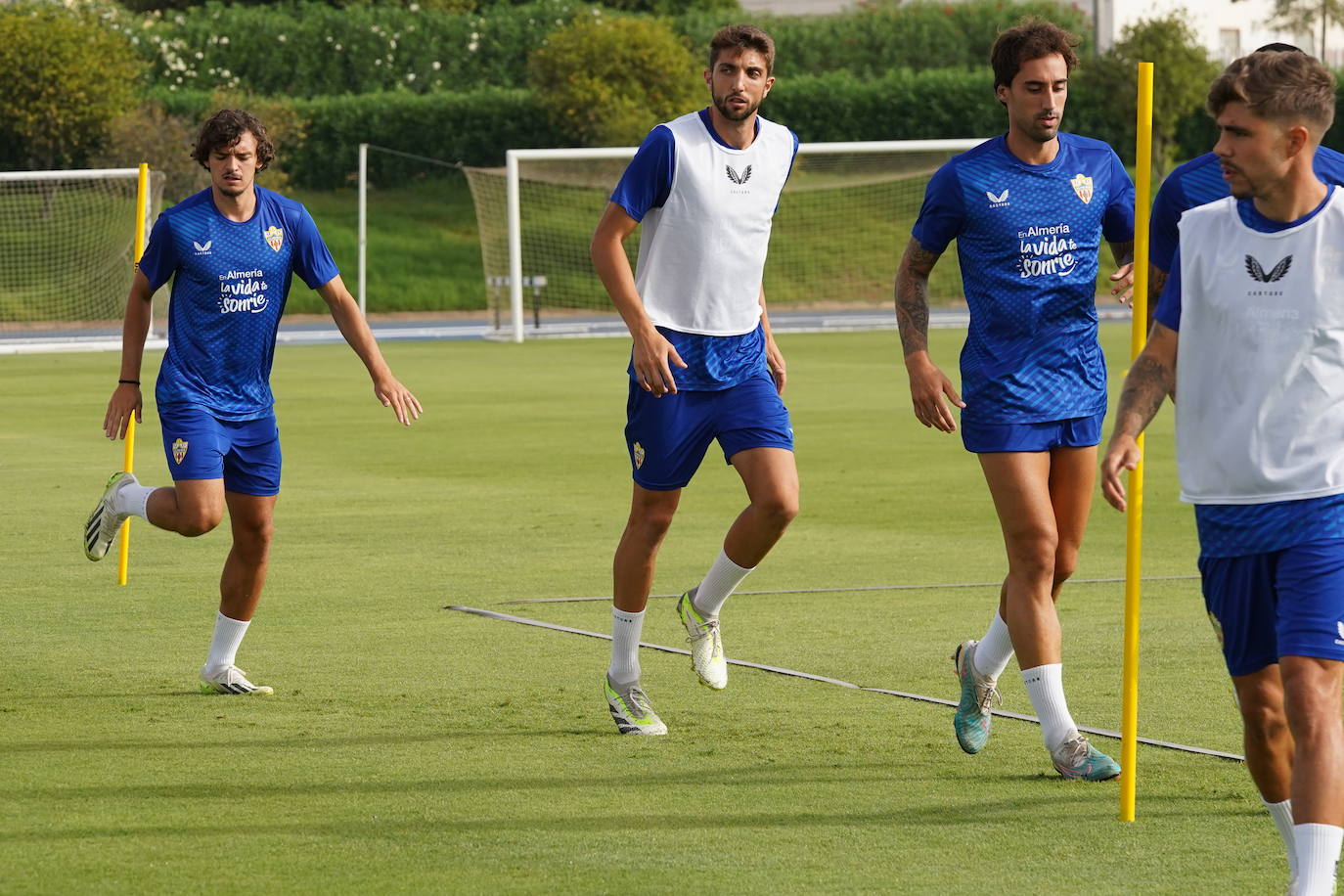 El Almería &#039;afila las garras&#039; para su primer partido de Liga