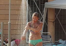 Duda de la piscina municipal de Las Fuentezuelas, en la capital jienense.