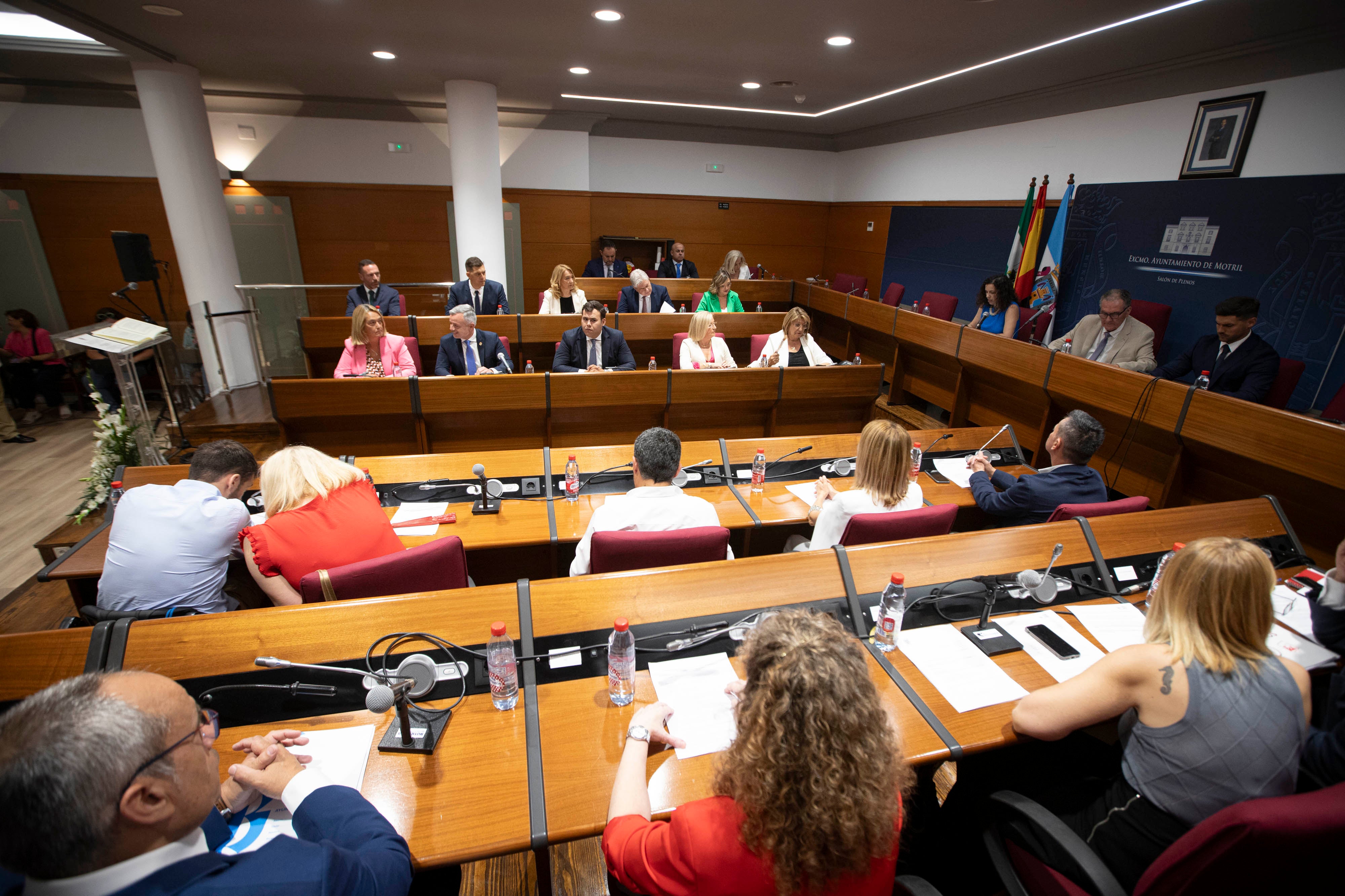 Pleno de Motril, en una imagen de archivo.