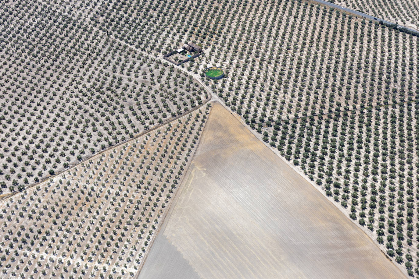 Granada, vista desde el helicóptero de la Guardia Civil