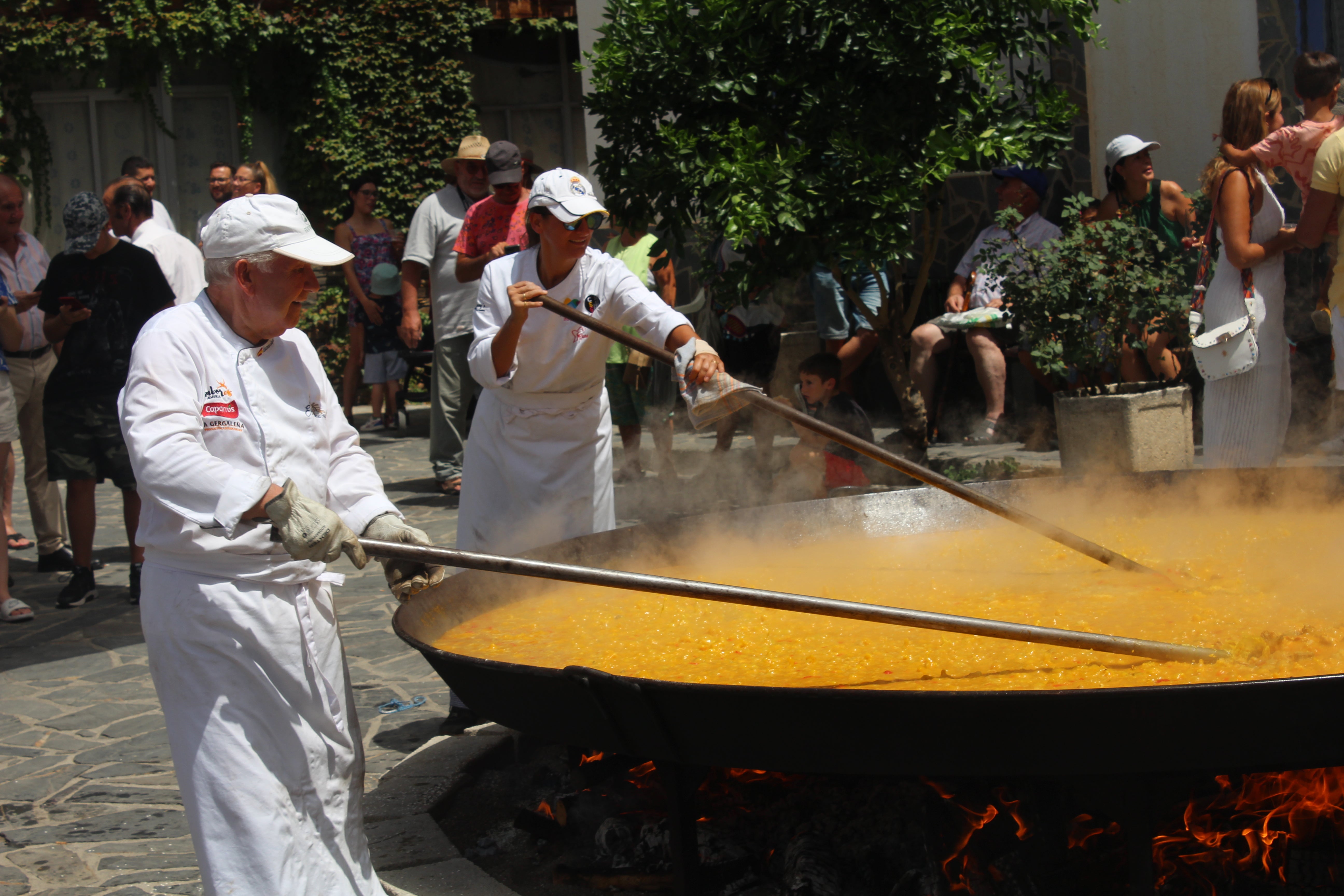Más de 1.200 personas disfrutan de una gran paella en Velefique