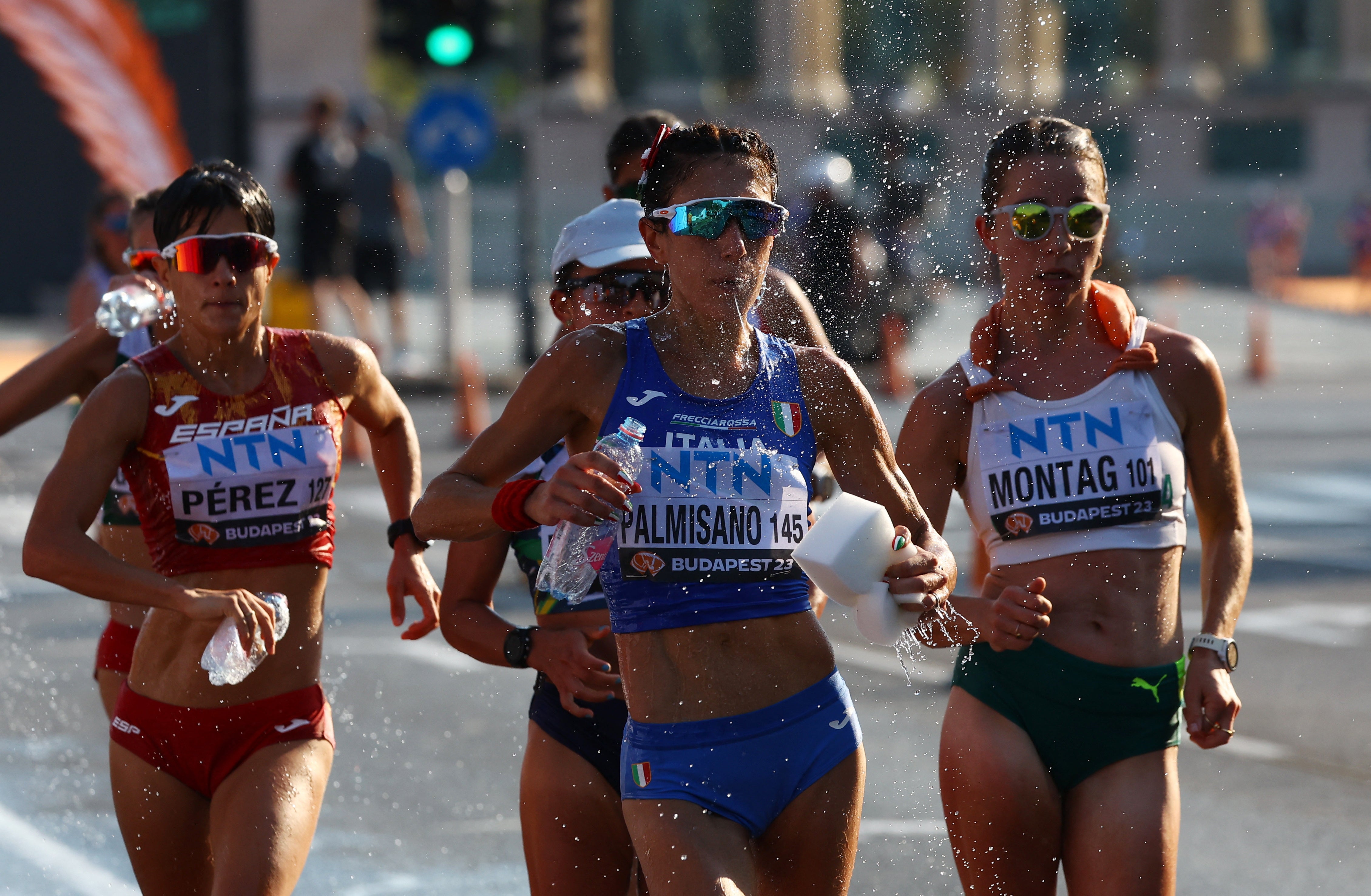Las imágenes de la carrera y la celebración de María Pérez