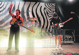 Sexy Zebras, en el escenario de Pradollano.