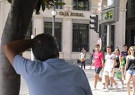 Punto álgido de calor en Andalucía.