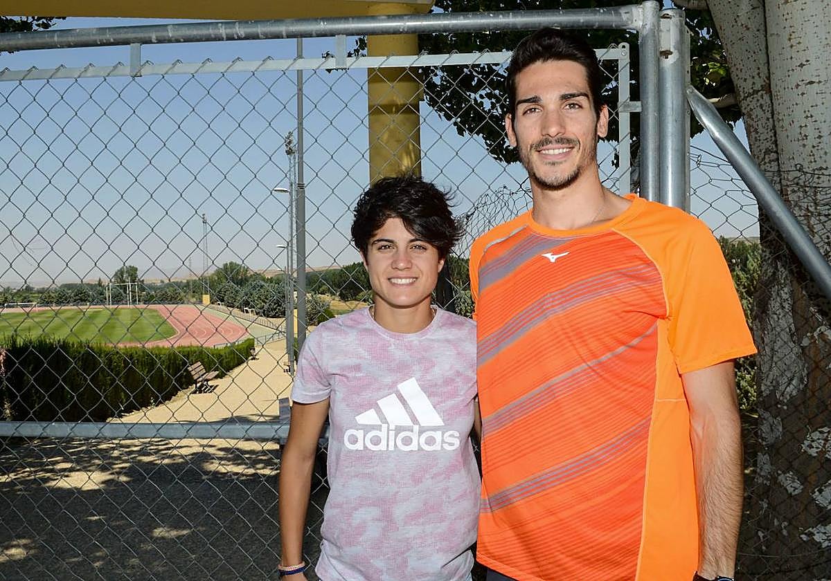 María Pérez y Alberto Amezcua, en 2017.