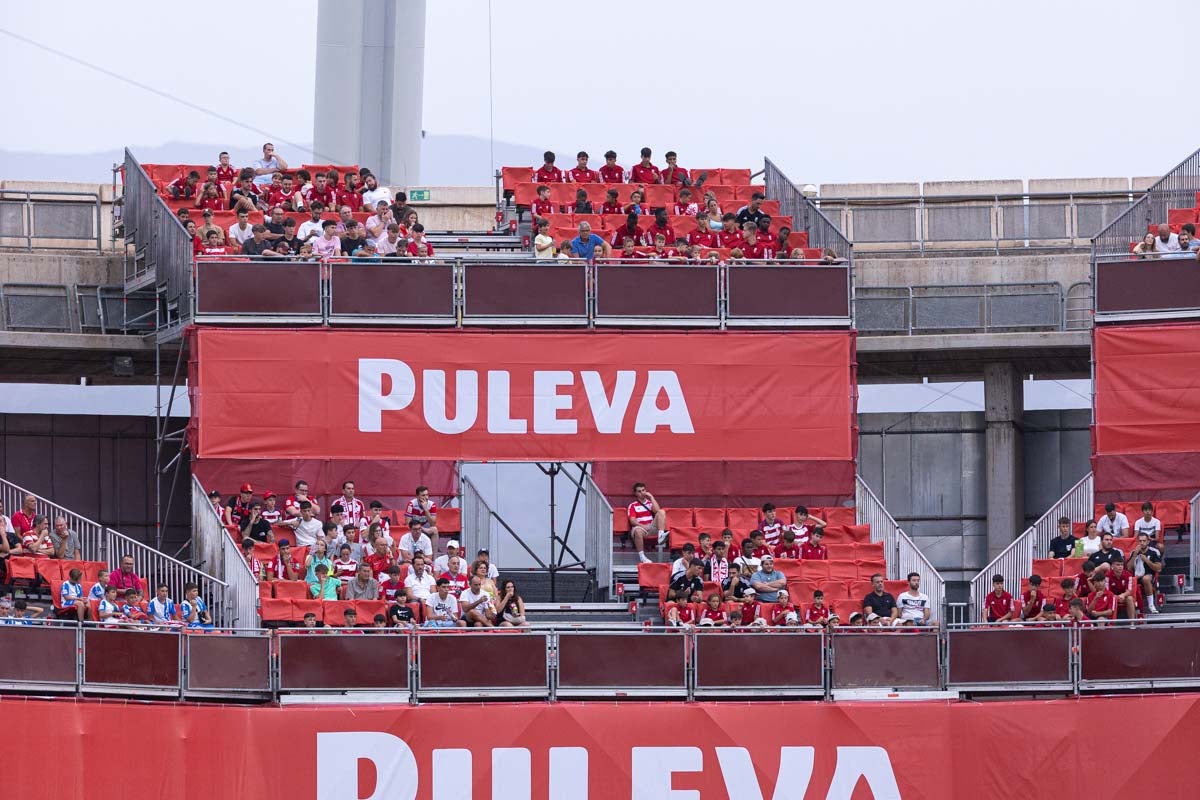 Encuéntrate en la grada durante el Granada-Mallorca