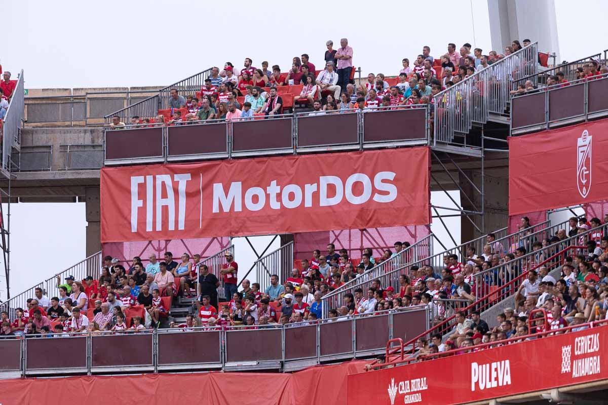 Encuéntrate en la grada durante el Granada-Mallorca