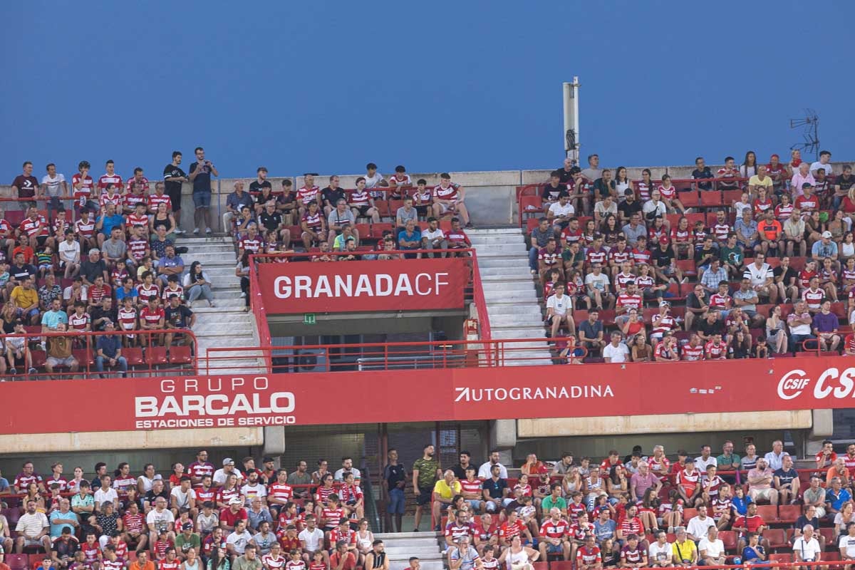 Encuéntrate en la grada durante el Granada-Mallorca
