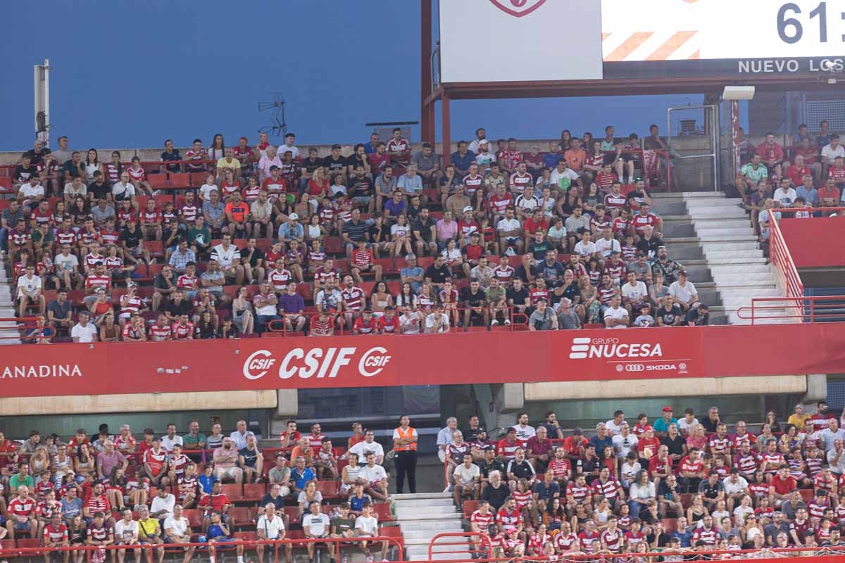 Encuéntrate en la grada durante el Granada-Mallorca
