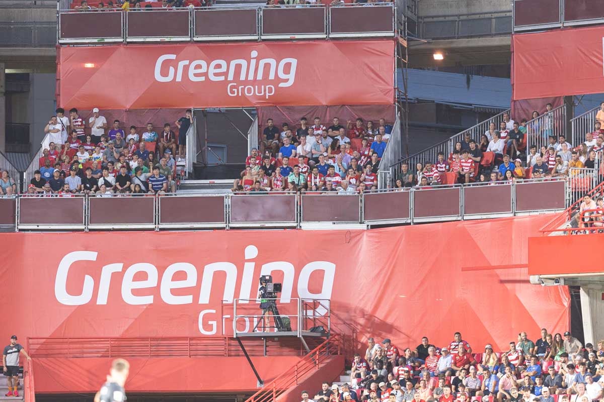 Encuéntrate en la grada durante el Granada-Mallorca