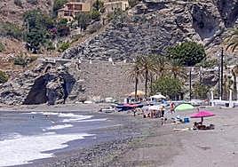 Playa de La Rábita.