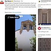 La iglesia de Motril se cuela en la prensa internacional por la madre de Rubiales