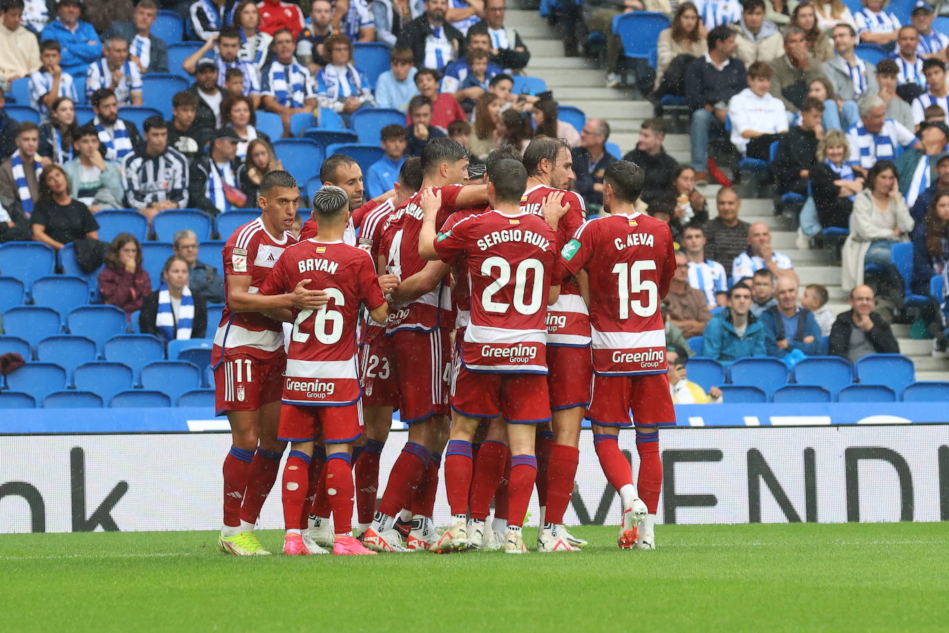 Las mejores imágenes del Real Sociedad - Granada