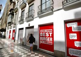 Local donde irá el restaurante Five Guys en Reyes Católicos que abrirá en breve