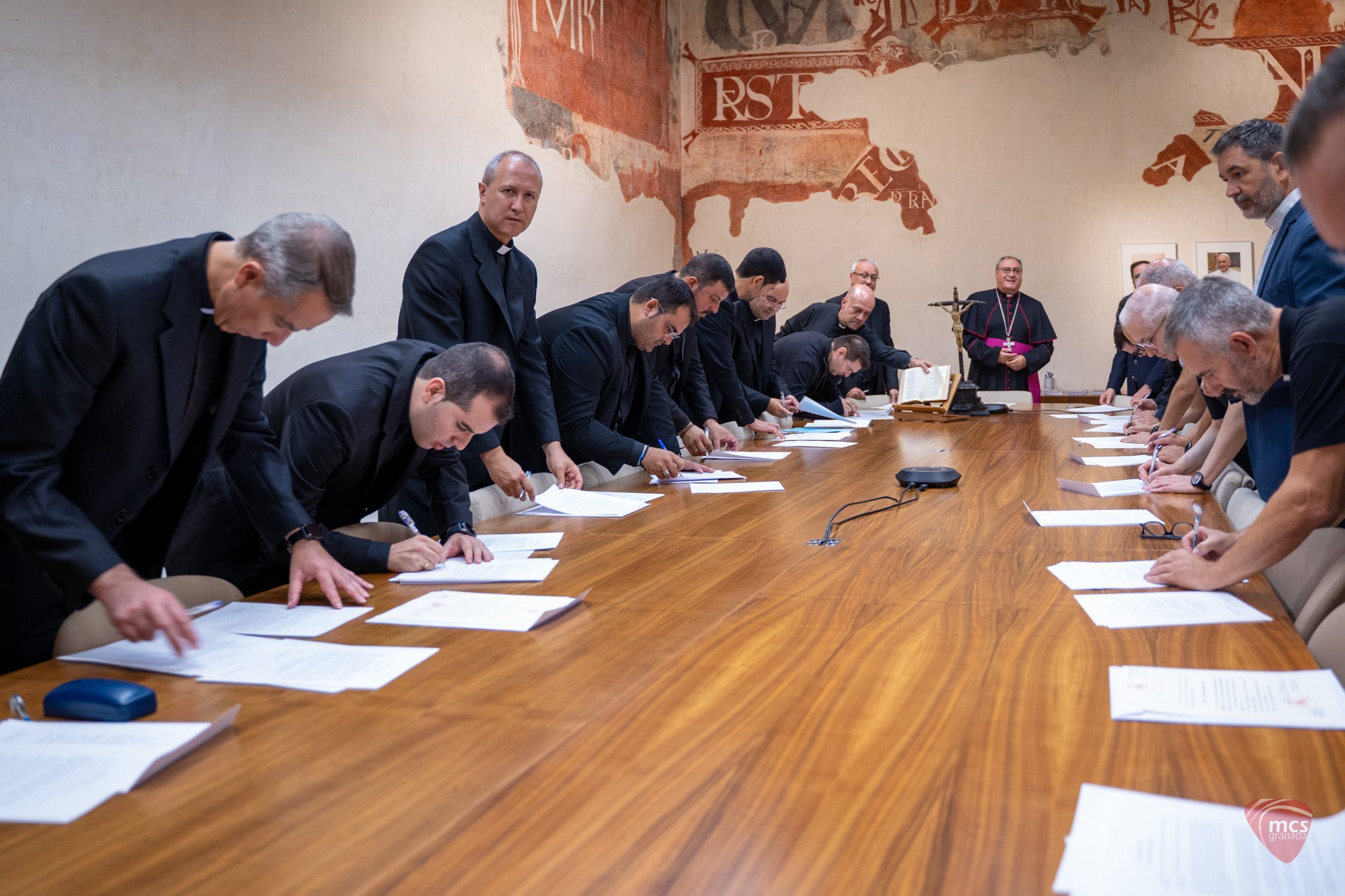 El nuevo organigrama de la curia y archidiócesis de Granada jura su cargo ante el arzobispo