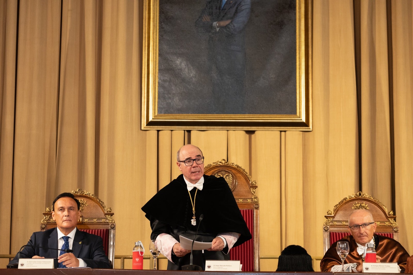 Así ha sido la inauguración del curso universitario en la UGR