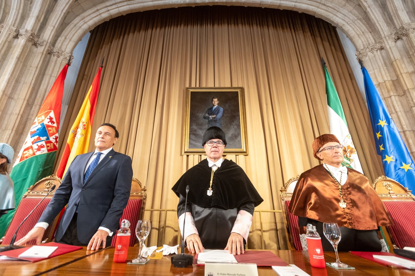 Así ha sido la inauguración del curso universitario en la UGR