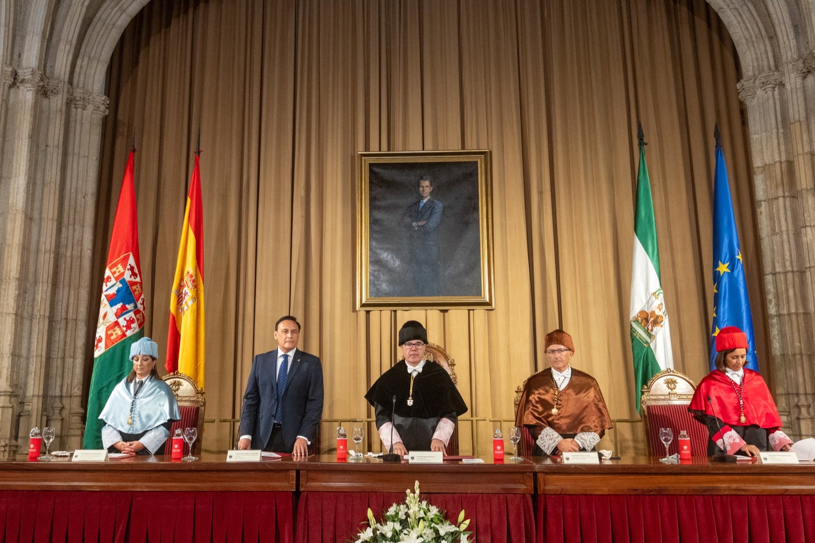 Así ha sido la inauguración del curso universitario en la UGR