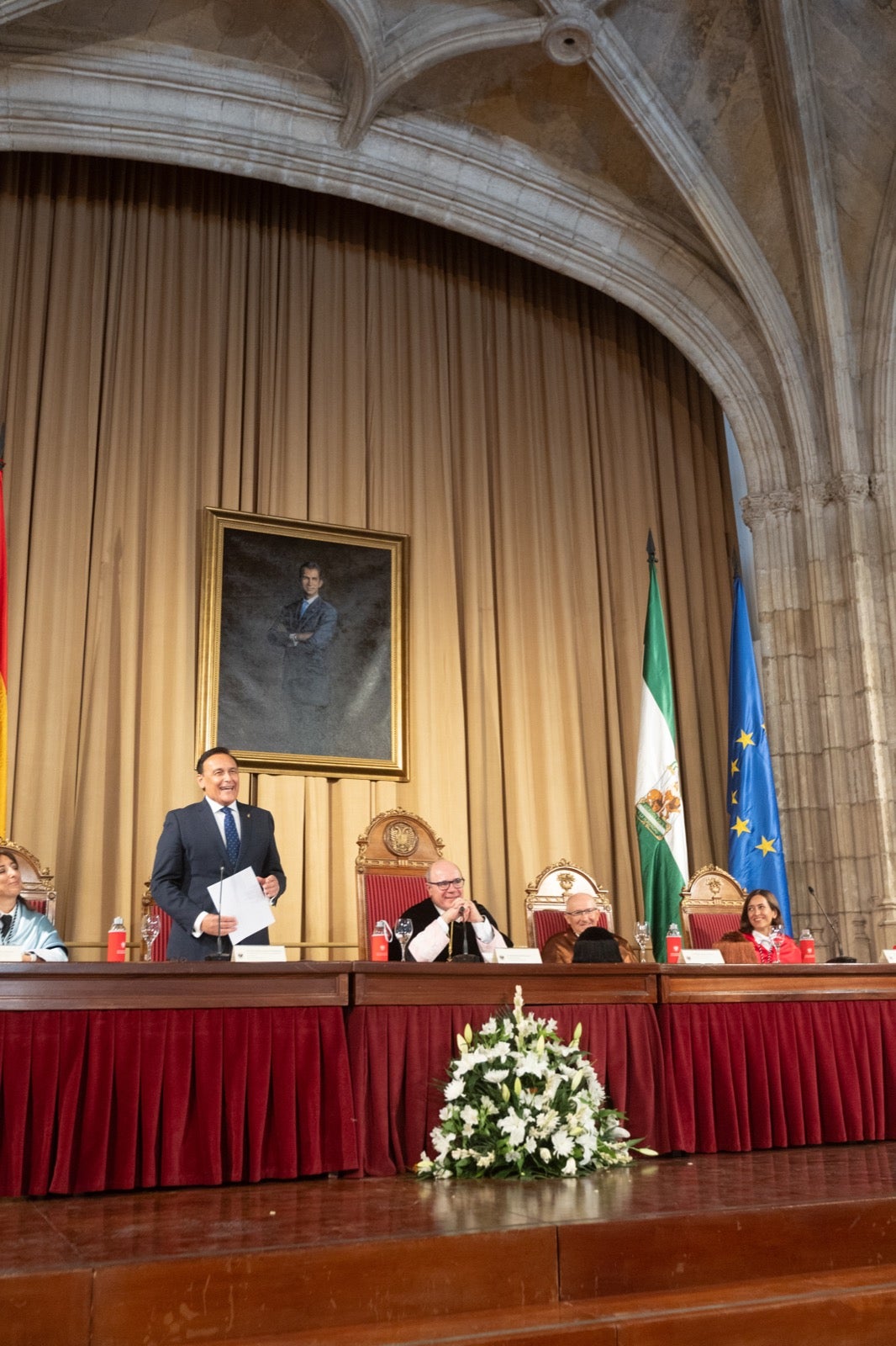 Así ha sido la inauguración del curso universitario en la UGR