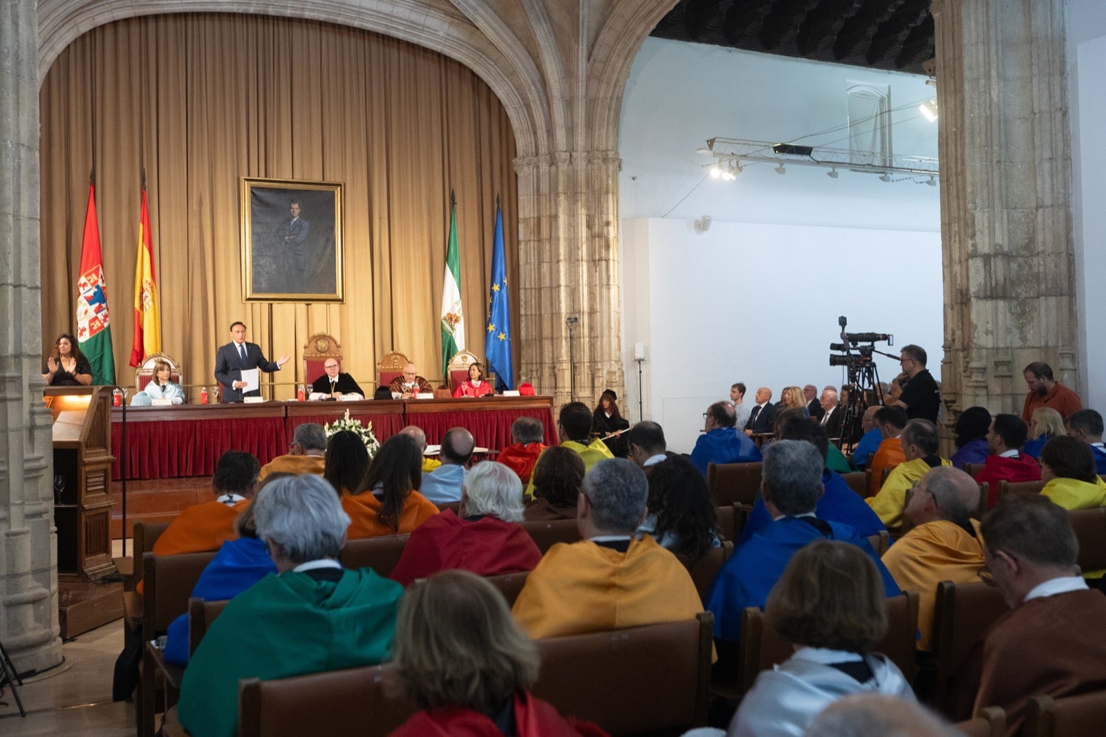 Así ha sido la inauguración del curso universitario en la UGR