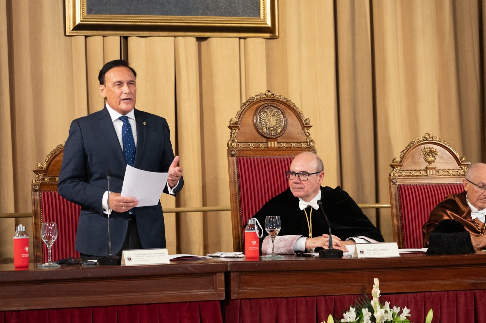 Así ha sido la inauguración del curso universitario en la UGR