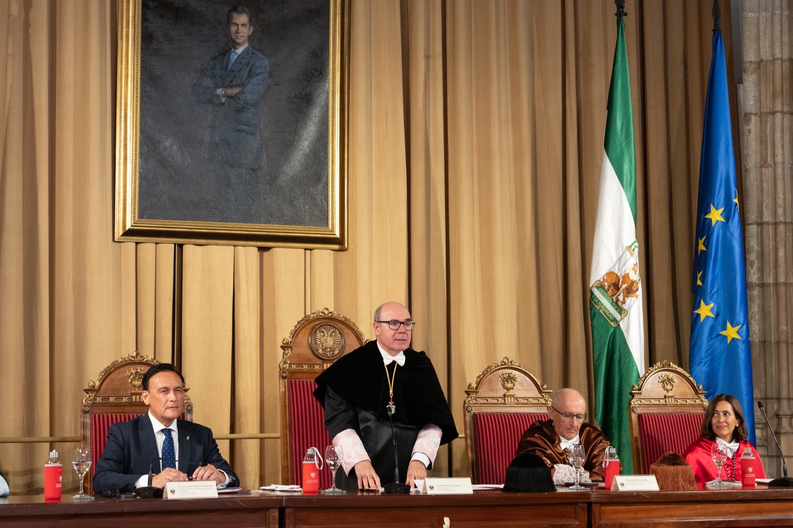 Así ha sido la inauguración del curso universitario en la UGR