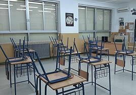Cada año las aulas cuentan con menos alumnos por la baja natalidad y el descenso de la población en la provincia jienense.