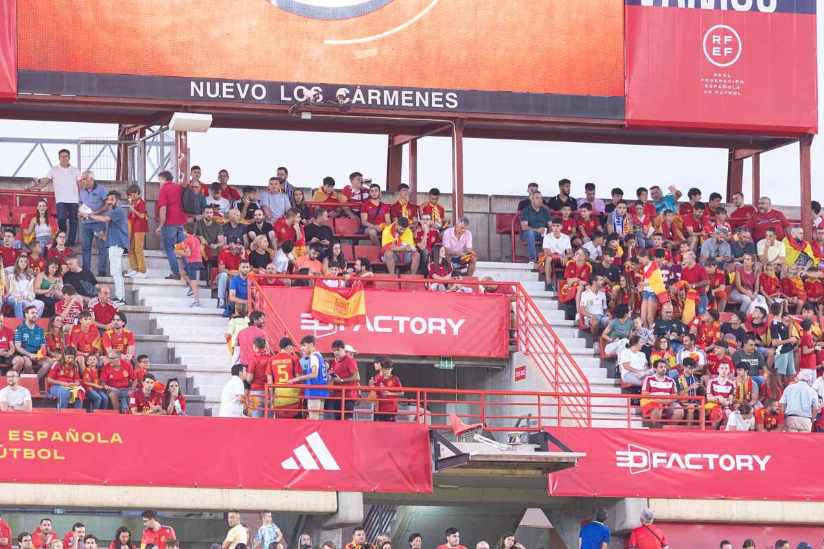 Búscate en la grada de Los Cármenes en el partido de &#039;la Roja&#039;