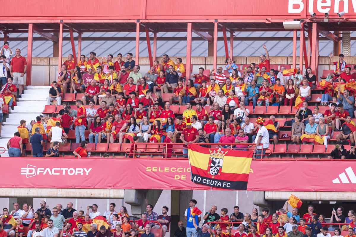 Búscate en la grada de Los Cármenes en el partido de &#039;la Roja&#039;