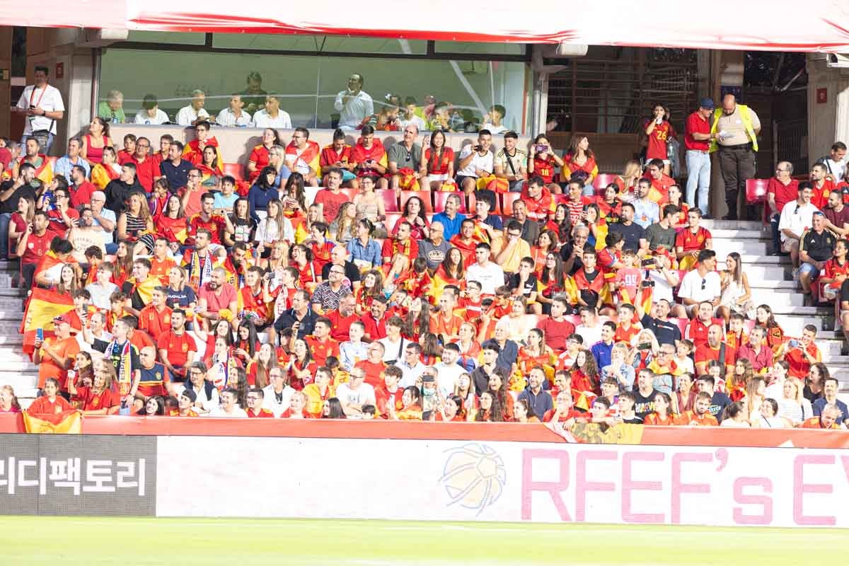 Búscate en la grada de Los Cármenes en el partido de &#039;la Roja&#039;