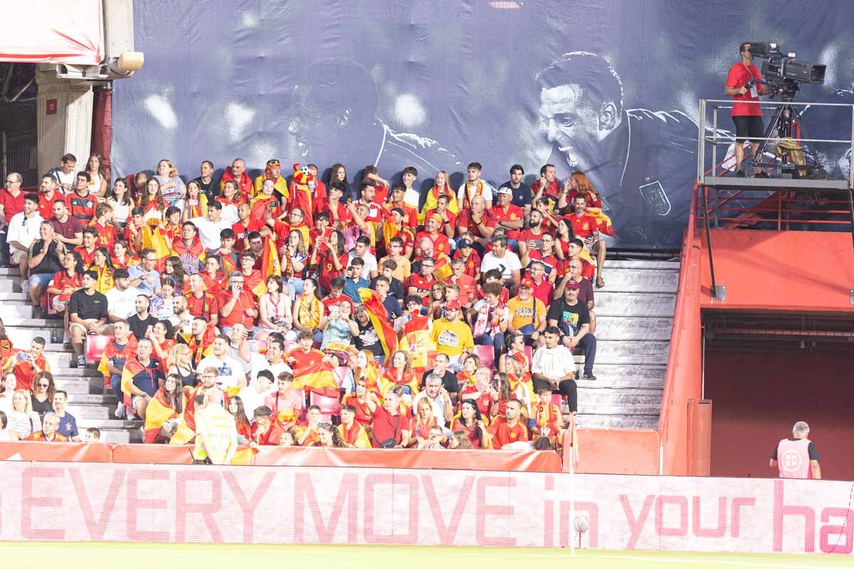 Búscate en la grada de Los Cármenes en el partido de &#039;la Roja&#039;