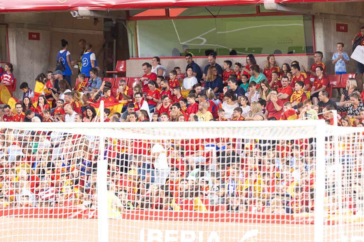 Búscate en la grada de Los Cármenes en el partido de &#039;la Roja&#039;