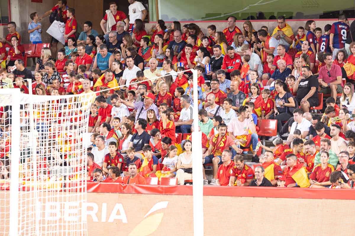 Búscate en la grada de Los Cármenes en el partido de &#039;la Roja&#039;