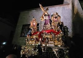 El Abuelo sale al encuentro de sus fieles en la Semana Santa de 2023.