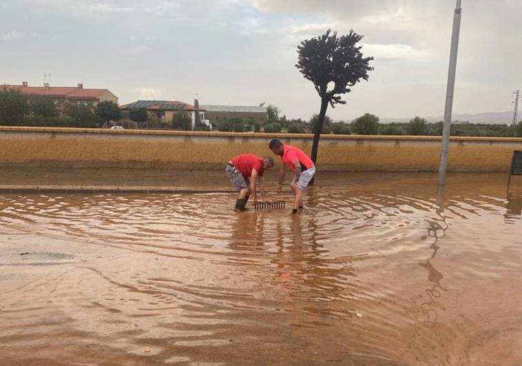 LLuvias en Cogollos.