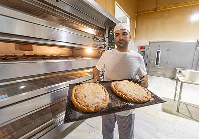 Torta de la Virgen en Casa Ysla.