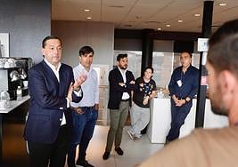 Desayuno informativo del Granada CF ante los medios.