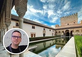 El interior de la Alhambra. En detalle: el chef Paco Morales.