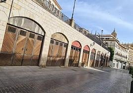 La Carrera de Jesús, con la Catedral al fondo.