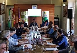 El consejo se ha celebrado en el salón de plenos del Ayuntamiento de Cazorla.