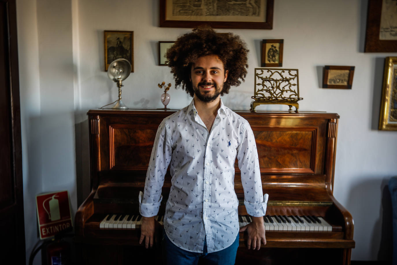 Roberto ha obtenido el tercer premio en el Concurso Internacional de Piano de Ibiza.