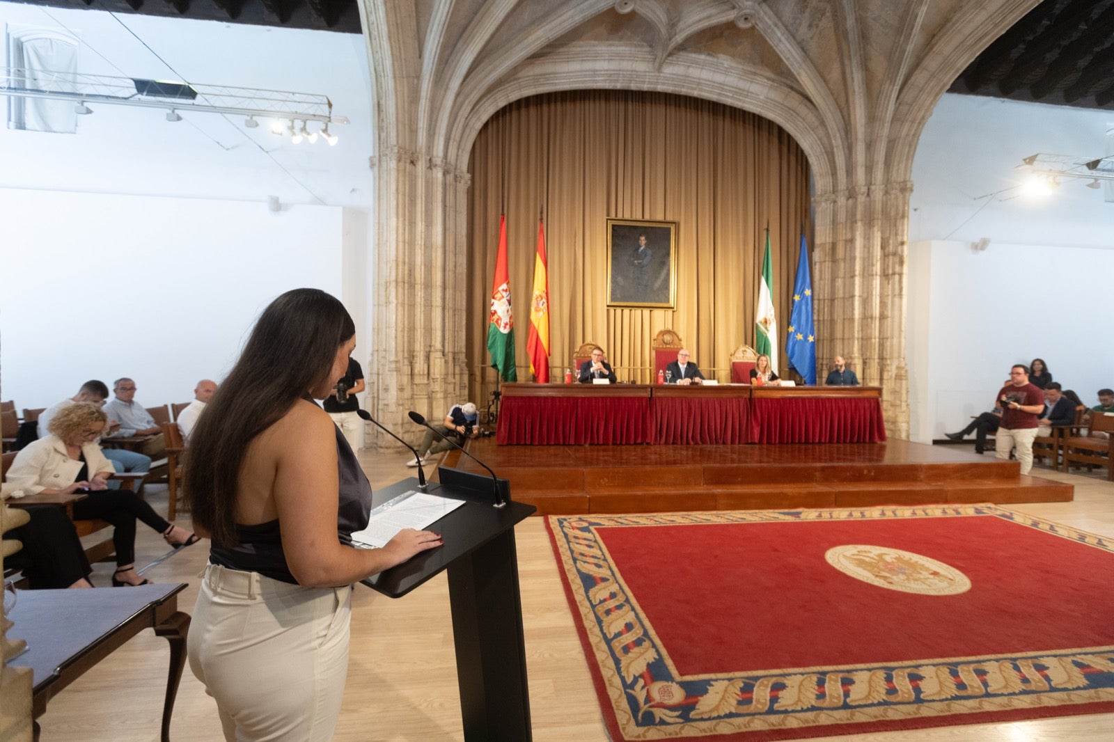 Las mejores imágenes del acto de la UGR con sus mejores estudiantes