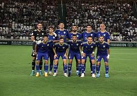 Óscar Fernández está valorando estos días hacer algunos cambios en el once que doblegó al Castilla en casa y al Córdoba en El Arcángel.