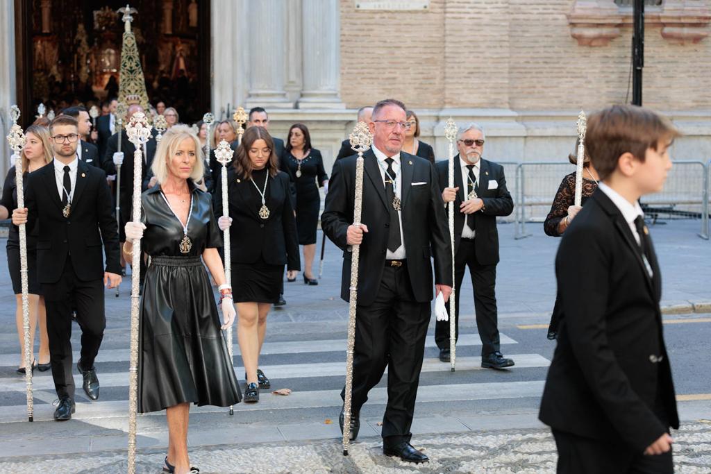 Las imágenes de la procesión de la Virgen de las Angustias